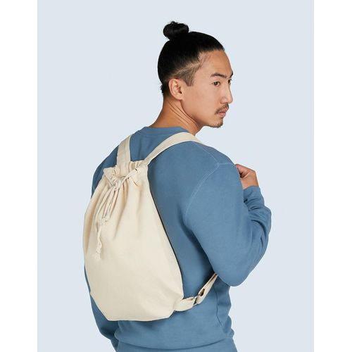 Canvas Backpack Straps and Drawstring - 2