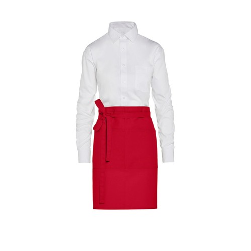 BRUSSELS - Short Recycled Bistro Apron with Pocket - 1