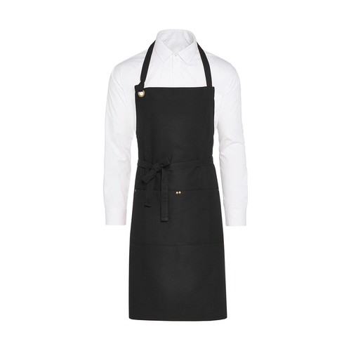 PROVENCE - Eyelet Bib Apron with Pocket - 1