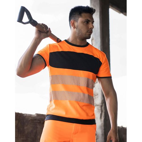 CAMISETA CINTAS REFLECTANTES