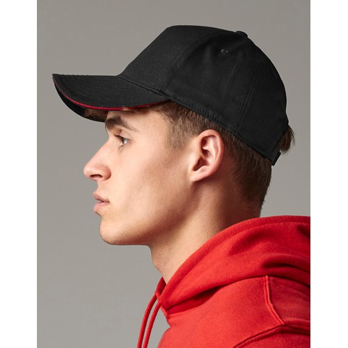 EarthAware® Clas. Org. Cotton 5 Panel Sandwich Peak thumbnail 4