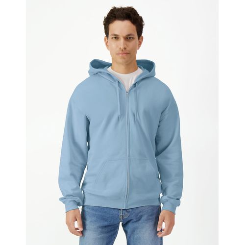 Softstyle Midweight Full Zip Hooded Sweat - 1