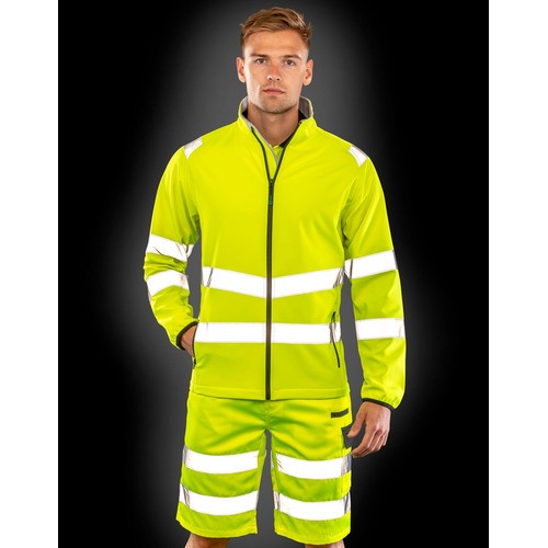 Recycled Printable Safety Softshell thumbnail 4