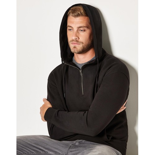 Regular Fit 1/4 Zip Hoodie thumbnail 6