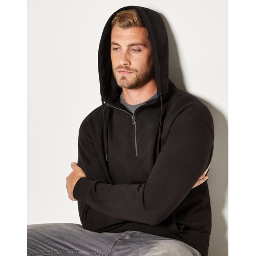 Regular Fit 1/4 Zip Hoodie - 2
