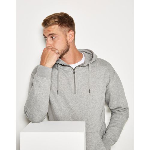 Regular Fit 1/4 Zip Hoodie - 8