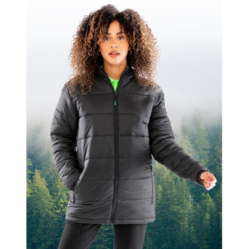 Recycled Hooded Padded Parka thumbnail 6