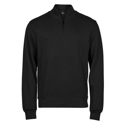 Ribbed Interlock Half Zip - 6