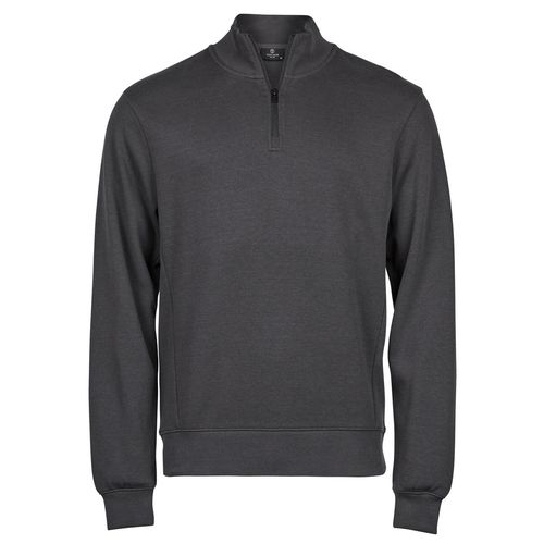 Ribbed Interlock Half Zip - 2