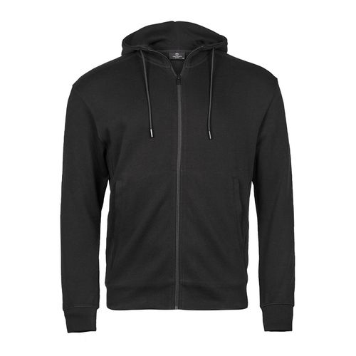 Ribbed Interlock Hooded Full Zip - 4
