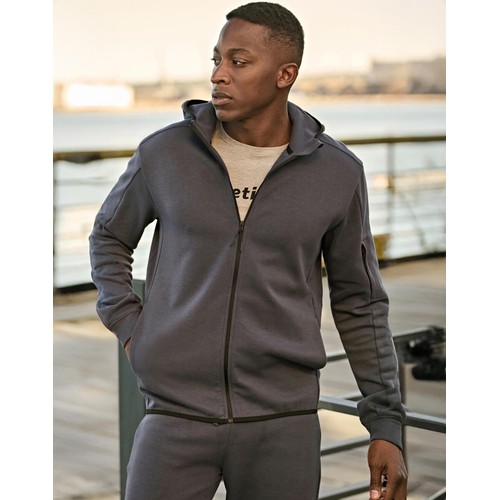 Athletic Hooded Full Zip Sweat - 1