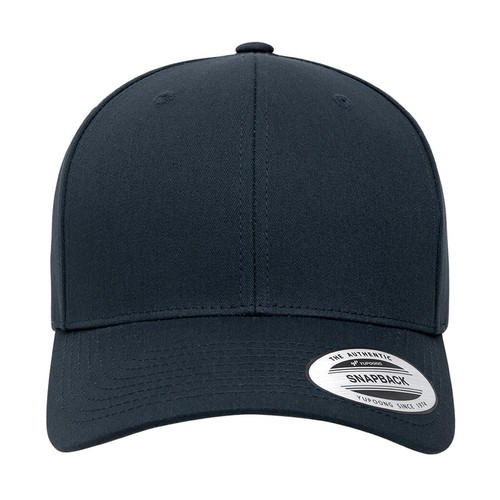 Retro Cotton Blend Snapback - 2