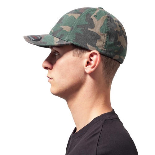 Flexfit Garment Washed Camo thumbnail 5
