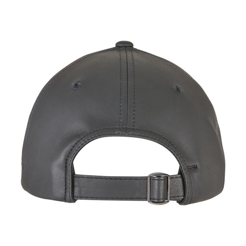 Synthetic Leather Alpha Shape Dad Cap thumbnail 4