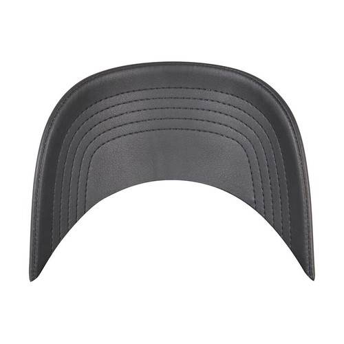 Synthetic Leather Alpha Shape Dad Cap thumbnail 5