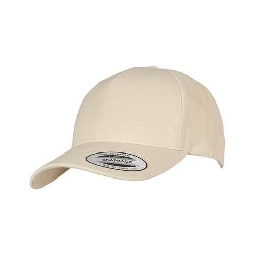 5-Panel Premium Curved Visor Snapback Cap thumbnail 4