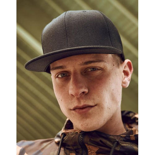 Pro-Style Twill Snapback Youth Cap thumbnail 5