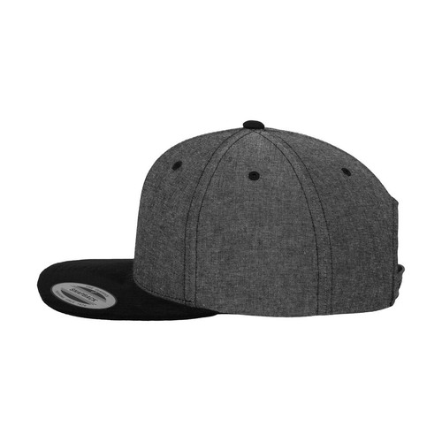 Chambray-Suede Snapback thumbnail 7