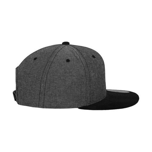 Chambray-Suede Snapback thumbnail 5