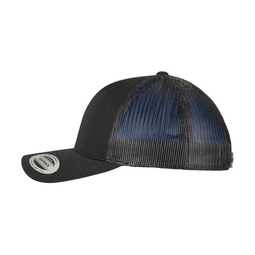 Trucker Recycled Polyester Fabric Cap - 3