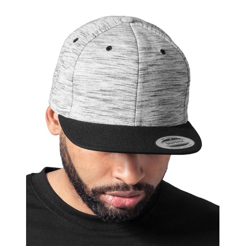 Stripes Melange Crown Snapback, Flexfit, SquareNuts - Mataro Advice srl