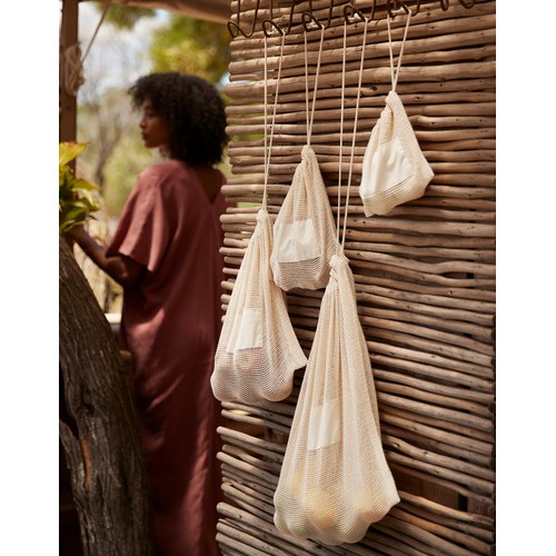 Organic Cotton Mesh Sacks - 1