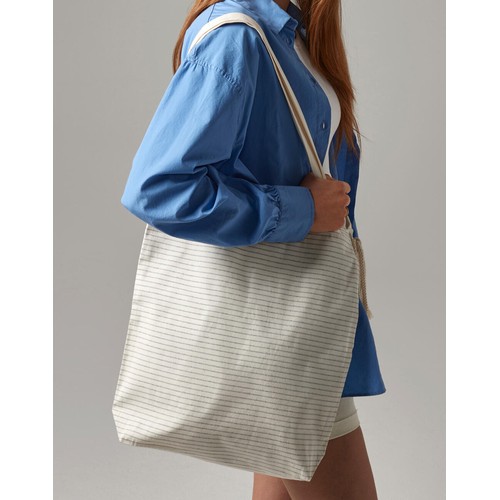Striped Organic Cotton Tote thumbnail 4