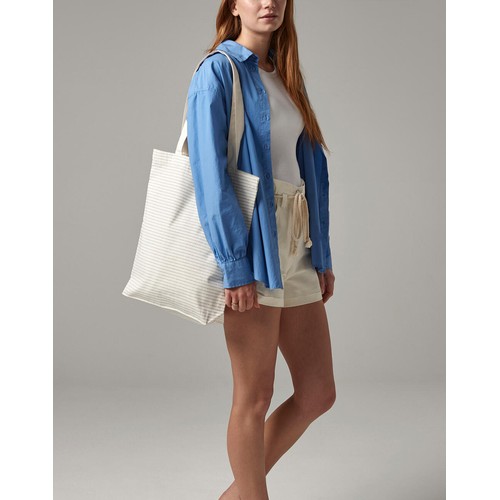 Striped Organic Cotton Tote thumbnail 5