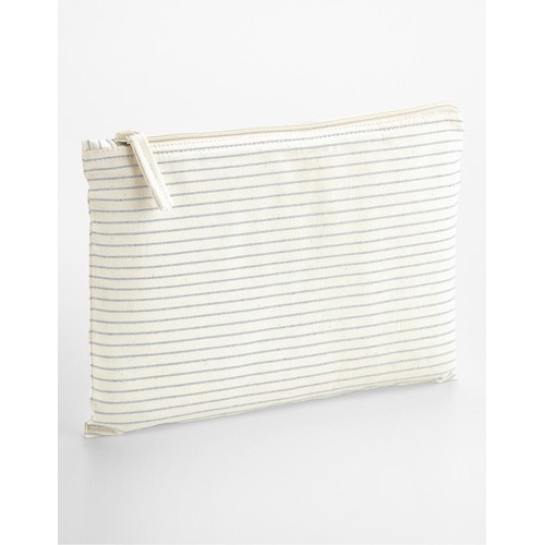 Striped Organic Cotton Accessory Pouch thumbnail 5