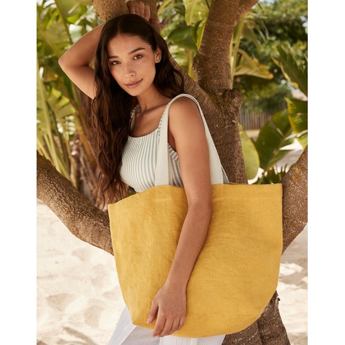 Soft Washed Jute Beach Bag thumbnail 9