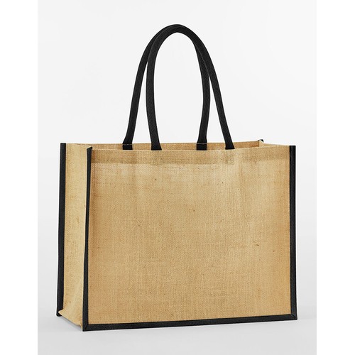 Natural Starched Jute Classic Shopper thumbnail 7
