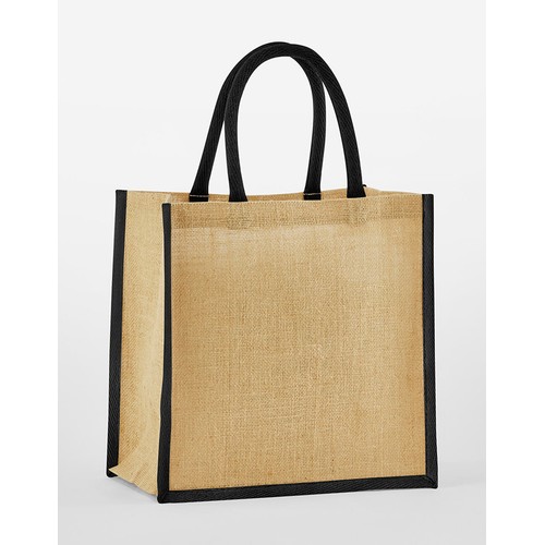 Natural Starched Jute Mini Gift Bag thumbnail 5