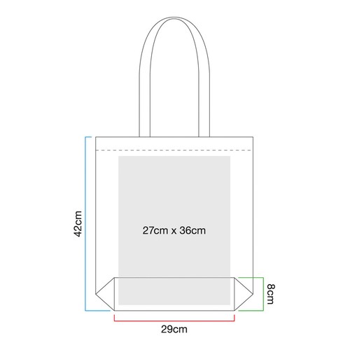 EarthAware® Organic Twill Tote - 11