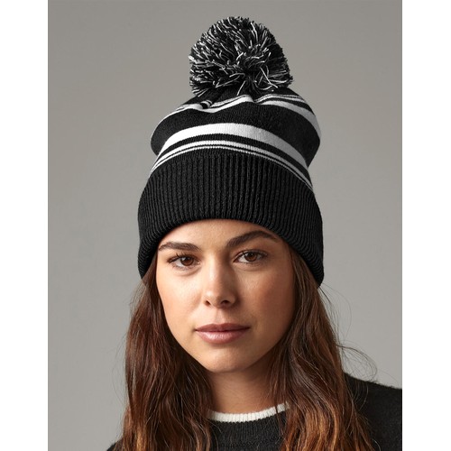 Striped Fan Beanie thumbnail 4