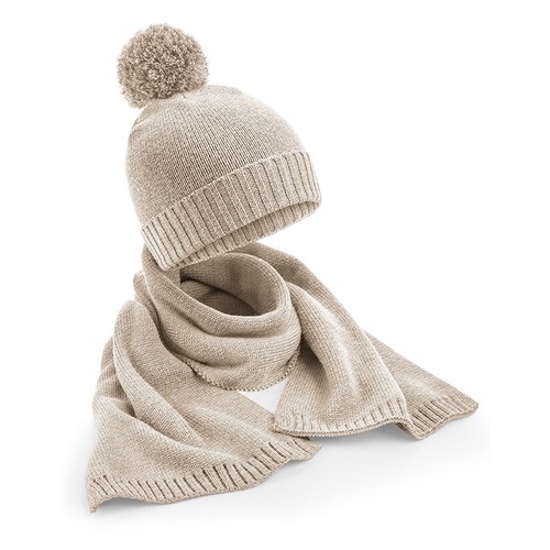 Knitted Scarf and Beanie Gift Set thumbnail 4