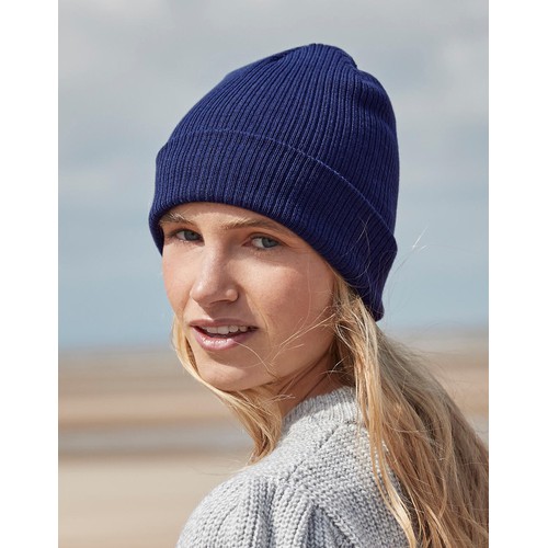 Organic Cotton Fine Knit Beanie - 1