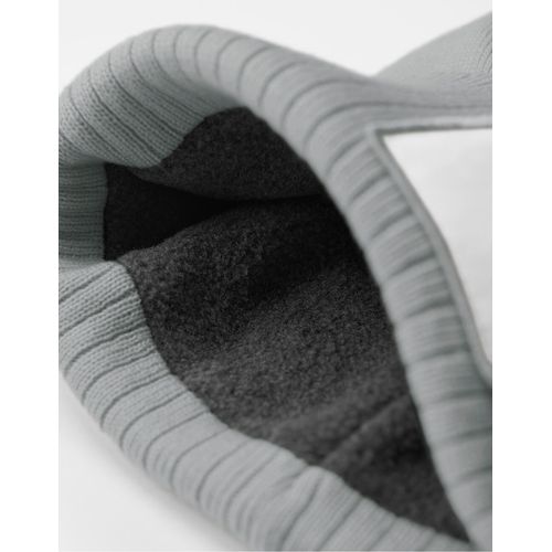 Appliqué Patch Pom Beanie - 4