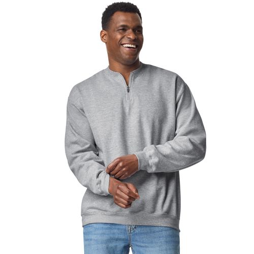 Softstyle Midweight Adult Fleece 1/4 Zip Sweat - 2