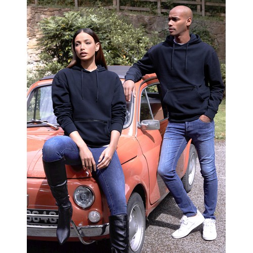 Pique Hoodie with Zipped Pocket thumbnail 4