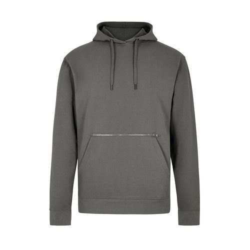 Pique Hoodie with Zipped Pocket - 4