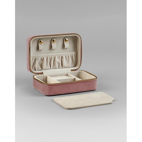 Velvet Travel Jewellery Box thumbnail 7