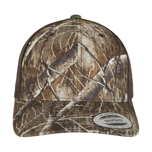 YP Classcis RealTree Camo Retro Trucker Cap - 5