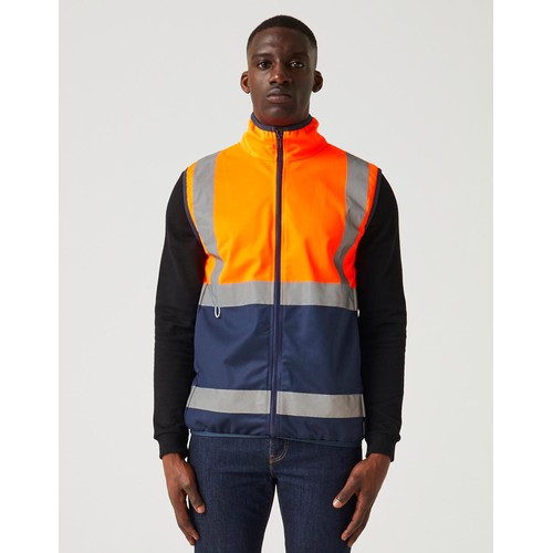 Pro Hi-Vis Full Zip Gilet thumbnail 9