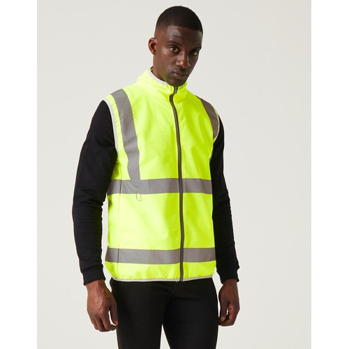 Pro Hi-Vis Full Zip Gilet thumbnail 11