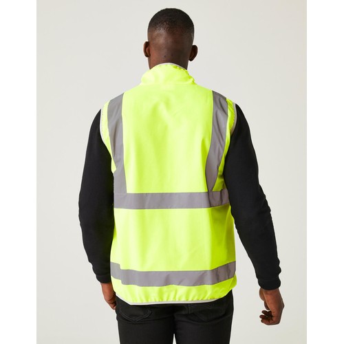 Pro Hi-Vis Full Zip Gilet thumbnail 12