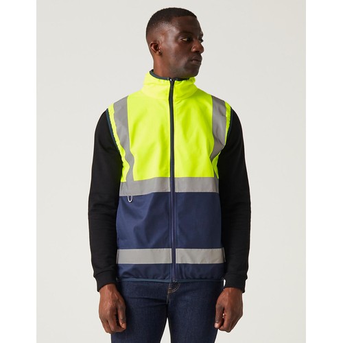 Pro Hi-Vis Full Zip Gilet thumbnail 5