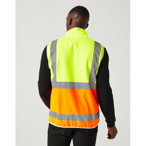 Pro Hi-Vis Full Zip Gilet thumbnail 8