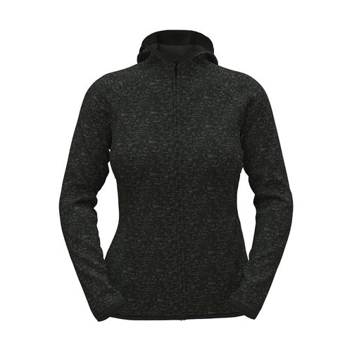 Lux Hooded Knit Fleece Jacket for women - 4