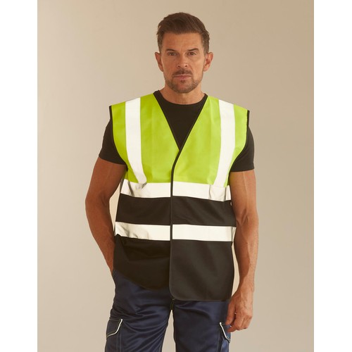 Hi-Vis Two-Tone Waistcoat - 1