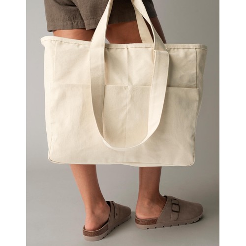 Double Handle Cargo Pocket Tote thumbnail 6